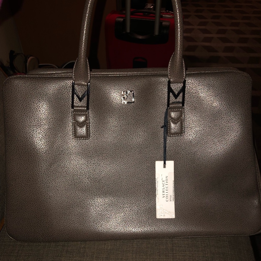 Brand new Versace Collection tote/briefcase.